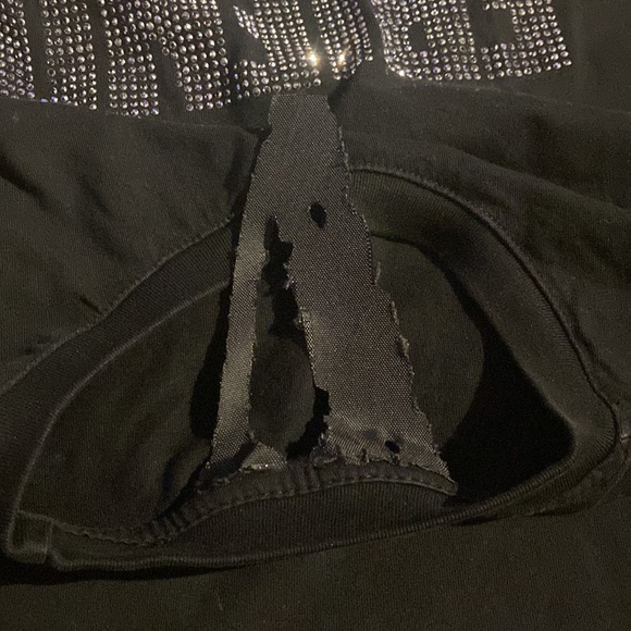 Damaged Vlone rhinestone t-shirt - Picture 3 of 3